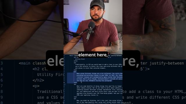 This Is One Benefit Of Using Tailwind CSS Instead Of CSS #css #webdevelopment #softwareengineer