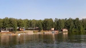 На лодке по Беловскому водохранилищу, #_Kuzbass, август 2023г.