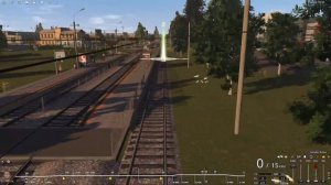 Trainz 19| Трамвай 71-605РМ13 "Горизонт" на маршруте №1 г.Чапаево