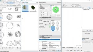 AutoCAD vs ARCHICAD:  растения на плане