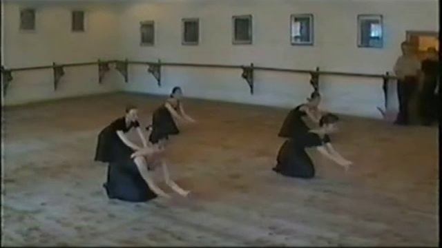 Урок народно сценического танца 3 курс