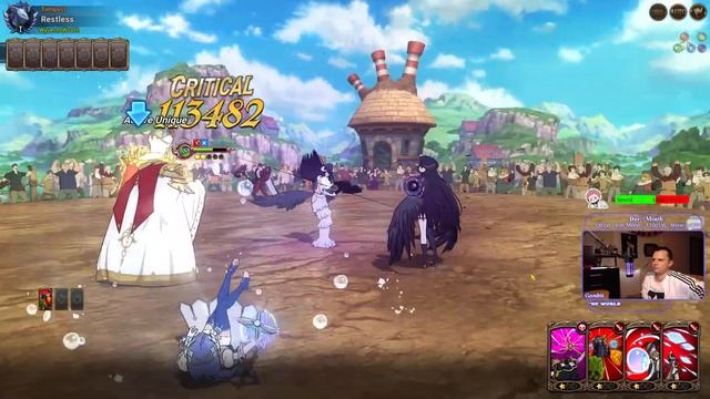 Гоун на аккаунте Гона!! 17 лямный аккаунт на стриме))- 7DS Grand Cross смотреть онлайн