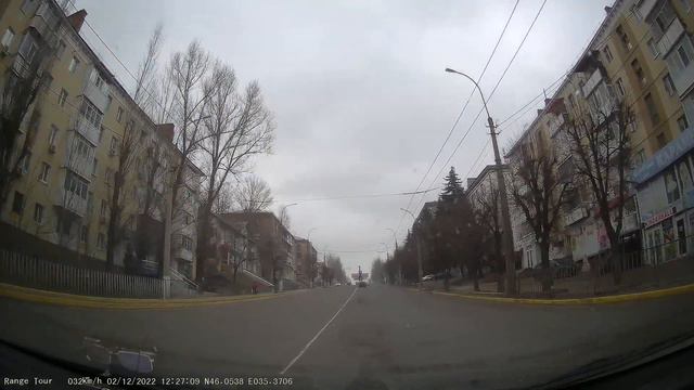 Луганск, ул. Советская. 2022.02.12 смотреть онлайн