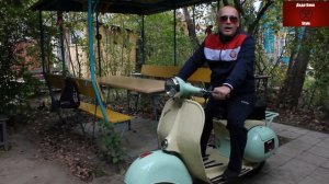 Мотороллер Вятка ВП-150 . Первый выезд .
