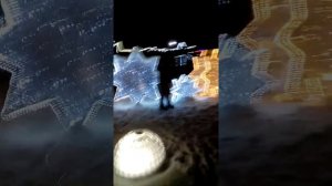 Обзор новогоднего убранства, красивые,сверкающие фигуры на площади Молодёжи. Предлагаю оценить.