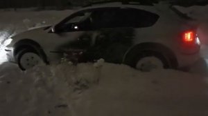 Субару Импреза ХВ снег