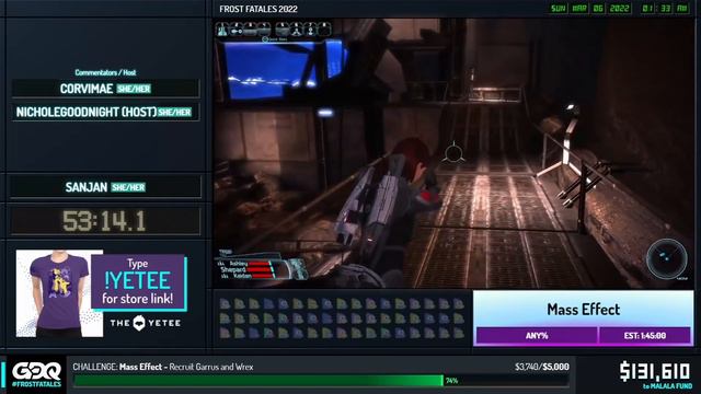 Mass Effect by Sanjan in 1:35:55 - Frost Fatales 2022 смотреть онлайн