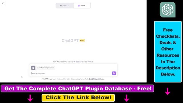 How To Upload An Excel File To ChatGPT With ChatGPT Code Interpreter Plugin? смотреть онлайн