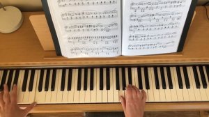 "Feeling Good" (piano cover).