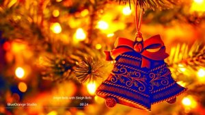 Christmas Jingle Bells Music Box with Sleigh Bells - Free Music for Video