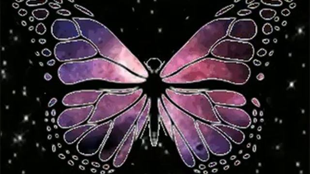 Relax with Butterfly Galaxy GIF - Instrumental Music to Help You Craft, Study, Chill or Meditate. смотреть онлайн