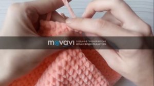 Шапочка для ребенка с ушками из плюшевой пряжи/ детская шапочка крючком 2часть