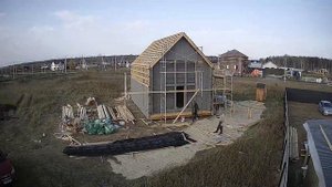 Строим каркасный дом за 5 минут — Барнхаус своими руками