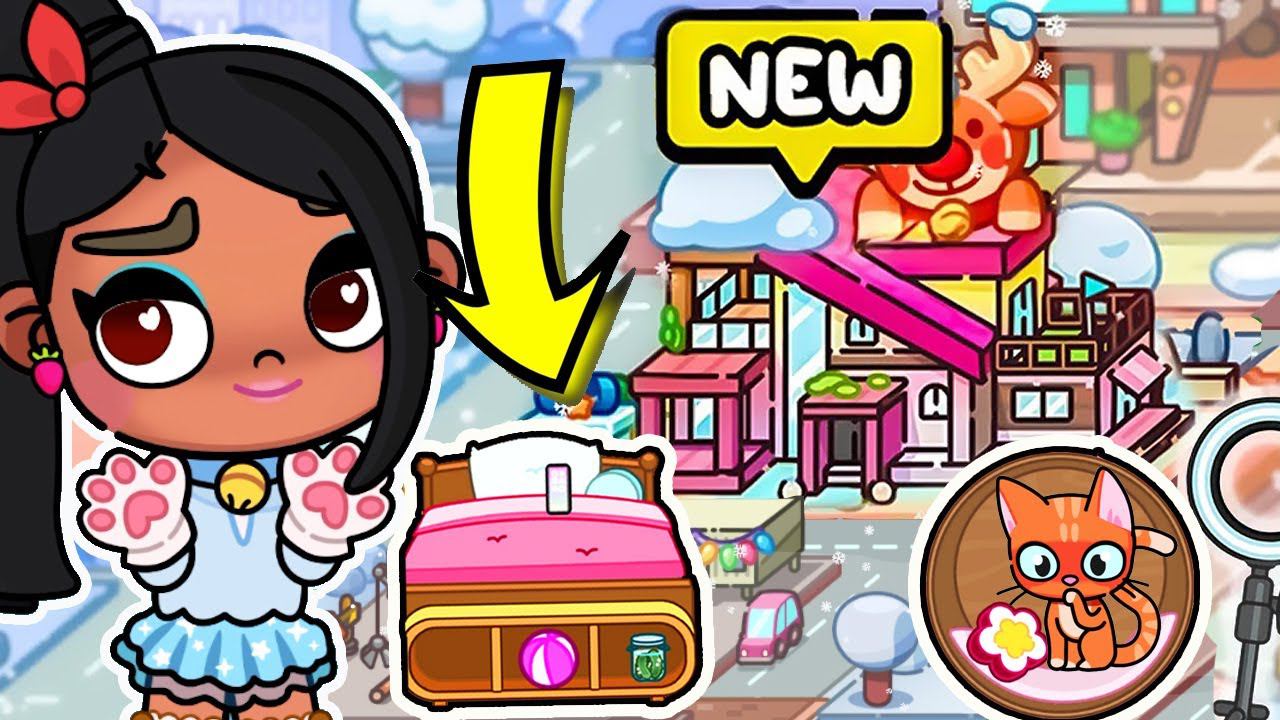 ДЕЛАЮ РЕМОНТ  НОВОГОДНЕЕ ОБНОВЛЕНИЕ в AVATAR WORLD !