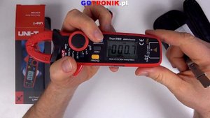 UT210E miernik cęgowy multimetr cyfrowy do pomiar prądu AC/DC z rozdzielczością 1mA Unit