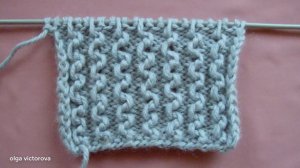 ОБЪЕМНЫЕ ВЕРТИКАЛЬНЫЕ ЦЕПОЧКИ 104 Вязание Узоры спицами