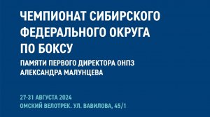 Чемпионат Сибирского Федерального округа по боксу среди мужчин и женщин. Омск. День 4.