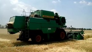 Уборка ДОН-1500Б.Моя техника.