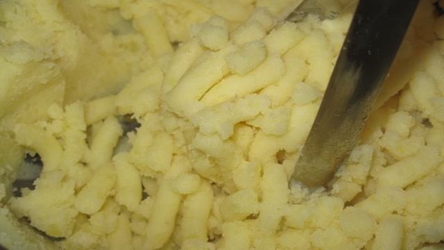 Картофельное пюре с жареным луком