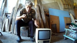 Разбирать 18 или . . . ,  видеомонитор электроника 32 втц 202