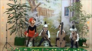 Басня Крылова "Квартет" 2019