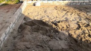 Заливка плиты фундамента на уклоне