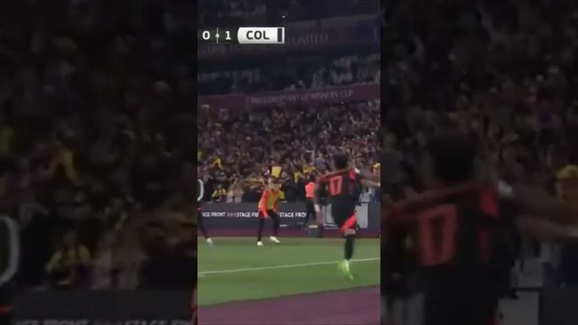 Colombia vs España Gol de Daniel Muñoz -Jugada de Luis Diaz
