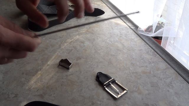 Как "по науке" укоротить ремень в домашних условиях. смотреть онлайн