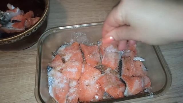 Лосось слабосоленый. Вкусная рыба за 7 минут! Малосольная рыба/Соленый лосось//Lightly salted salmo