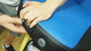 Как делать дырки под подголовники при установке авточехлов