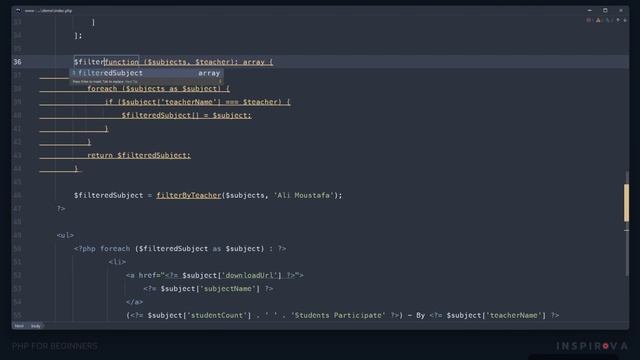 PHP For Beginners In Arabic, #09- Understanding PHP Lambda Functions смотреть онлайн