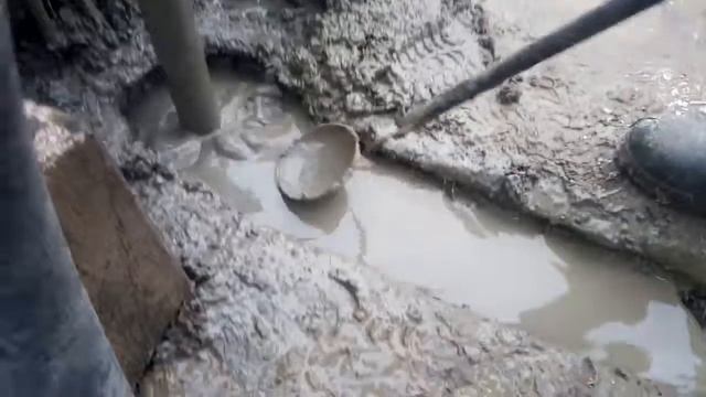Часть 4. Бурение зимой. Водоносный слой.