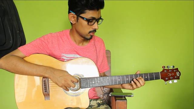How to Play Aditya Varma | Arjun Reddy BGM TABS | EASY Guitar Lesson смотреть онлайн