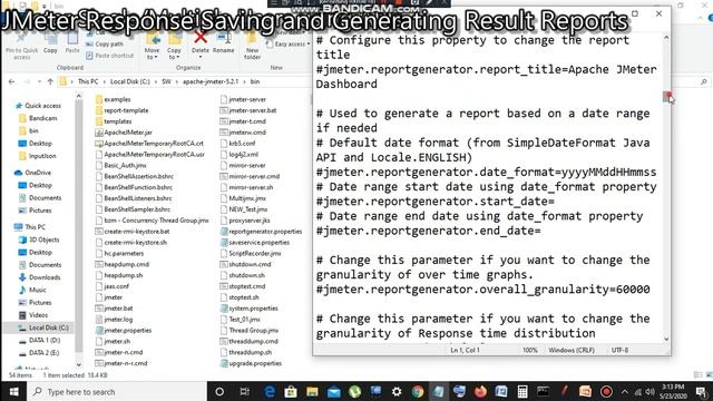 WiSdOm - JMeter Response Saving and Generating Result Reports