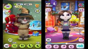 МОЙ ГОВОРЯЩИЙ ТОМ И ГОВОРЯЩАЯ АНДЖЕЛА Показ моды