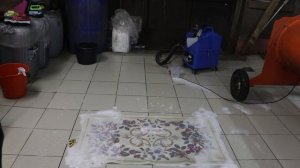 Выведение пятен на ковре из вискозы часть 5 Заключительная