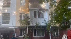 Пожар в многоквартирном доме в Ставрополе ликвидирован