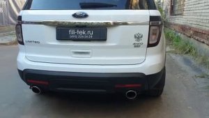 Спортивные глушители на Ford Explorer