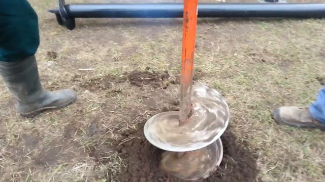 Приямок для погружения винтовой сваи СВС 108 мм L = 3000 мм смотреть онлайн