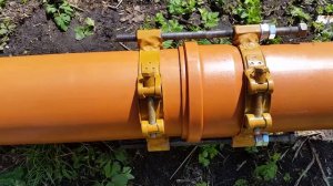 Приспособление для стыковки канализационных труб