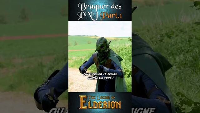 Braquer des PNJ part.1 - The Legend of Elderion #skyrim #jdr #mmo #wow#kaamelott #seigneurdesanneau