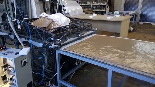 Ламинирование солнечной панели. ООО " НПО Солярис". www.solarodessa.com.ua смотреть онлайн