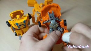 ОБЗОР-ИГРУШКИ ФИГУРКИ ТРАНСФОРМЕРЫ : БАМБЛБИ И ?????