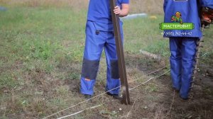 Забор из металлического штакетника FinFold.