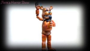 FNAF 9. Лепим предводителя банды – АНИМАТРОНИКА ФРЕДДИ. Glamrock Freddy из FNAF Security Breach