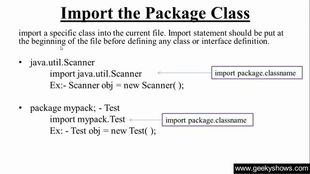 145. Accessing or importing Package in Java Programming (Hindi) смотреть онлайн