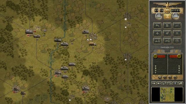 MP Steamroller against Steel Turns 1-2 Keen (Axis) vs godde1(Allies) смотреть онлайн