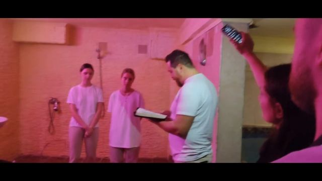 Крещение Дарьи и Юлии. смотреть онлайн