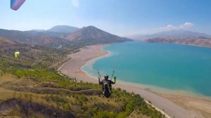 Чарвак / полеты на параплане / 28.08.2020