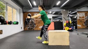 Приседания на одной ноге